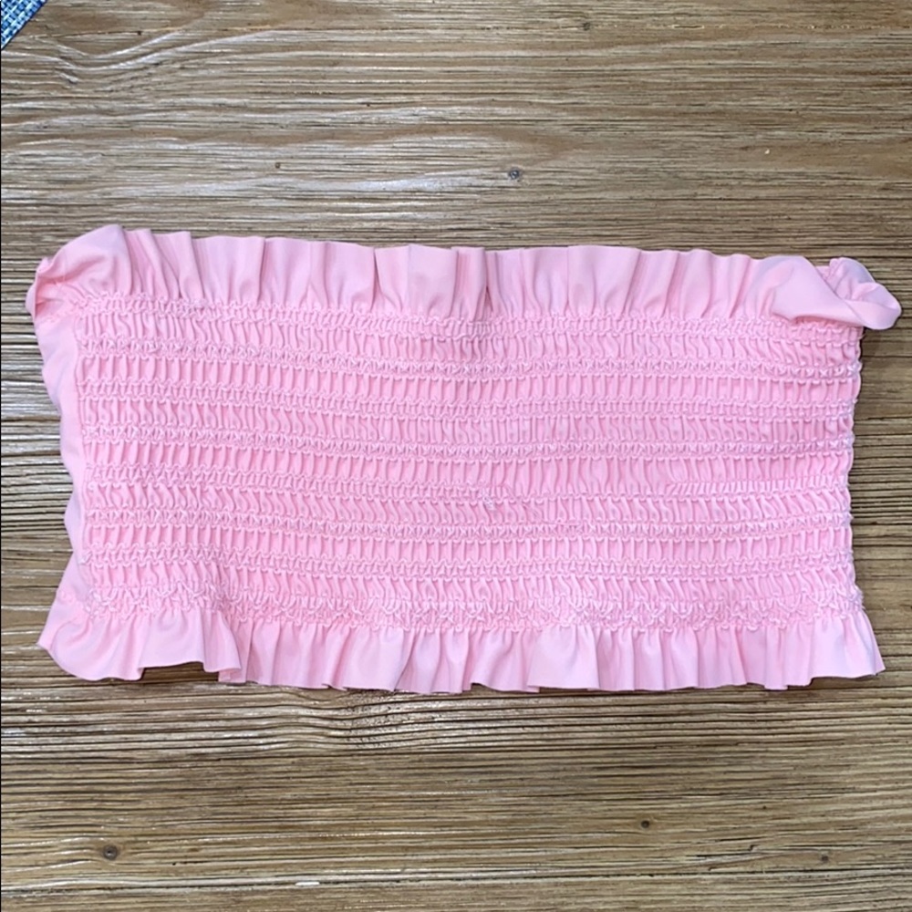 Urban Outfitters Halter Pink Bikini Top